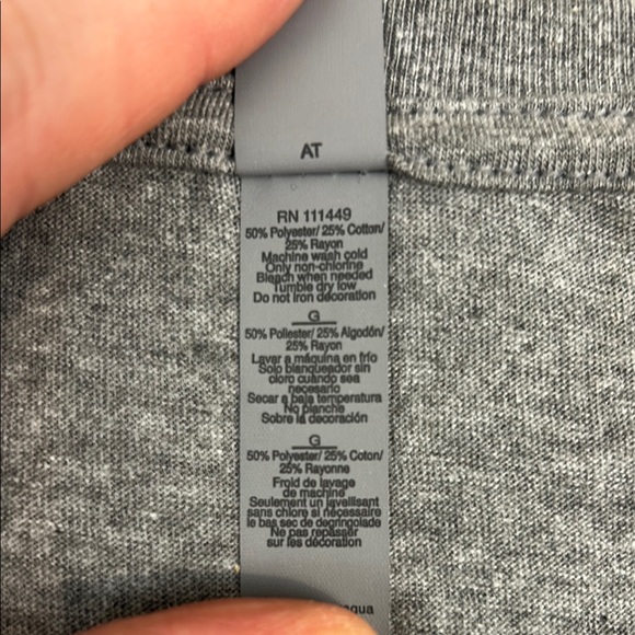 Unisex Gray Graphic T-Shirt | Size Large | “Blink Twice If You Like Me” - Picture 3 of 8